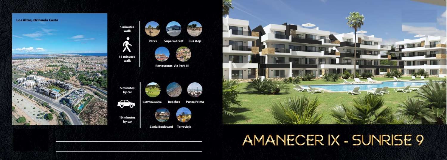 Venta de Espectaculares Apartamentos y 2 Áticos en Orihuela, Alicante