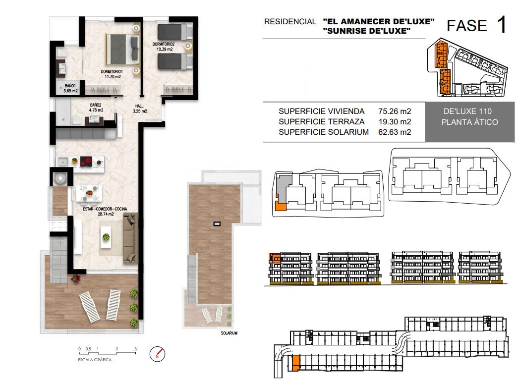 Penthouse te koop in Playa Flamenca (Orihuela)