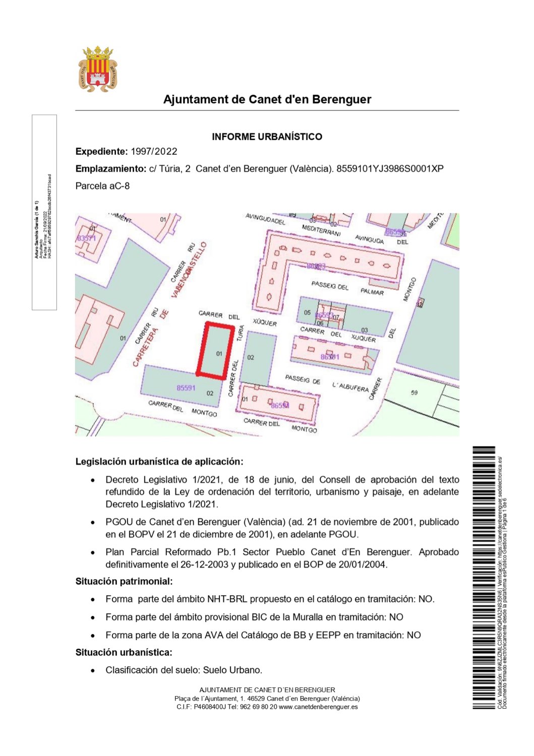 VENTA SOLAR EN APORTACIÓN