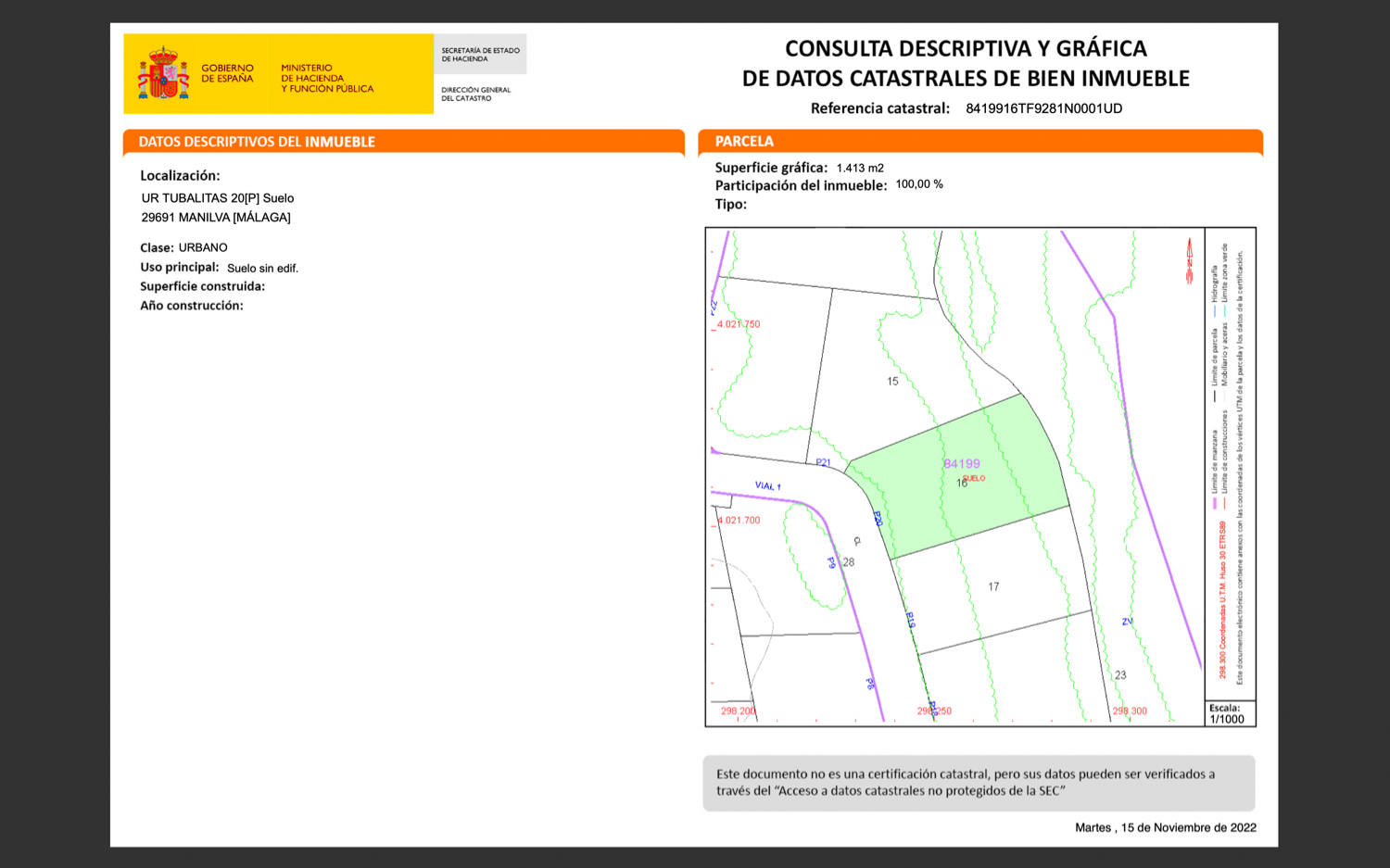 участок земли в продаже в Chullera (Manilva)